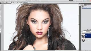 Skin retouch using Adobe Photoshop CS5 and Imagenomic Portraiture [upl. by Eseila36]