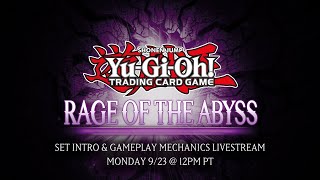 YuGiOh TCG  Rage of the Abyss  Set Introduction amp Gameplay Mechanics [upl. by Helen309]