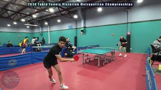 Santoo Shrestha 2056 vs Ray Myrteza 1771 🏓 Highlights 🏓 2024 Table Tennis Vic Metro Champs [upl. by Allbee73]