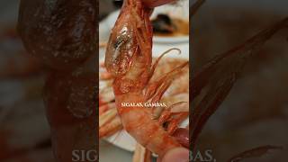 Tapas con gambas frescas y sardinas [upl. by Ahserb]