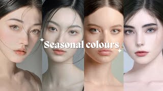 What Is Your Personal Color  12 seasonal color analysis with quiz [upl. by Cesaria584]