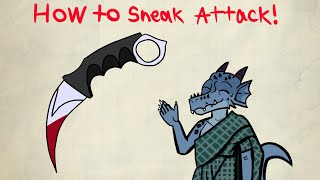 How to Rogue  Dnd 5e Basic guide to Sneak attack [upl. by Monique]