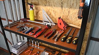 DIY How to make WorkshopGarage Shelving  Tool Storage [upl. by Kiri]