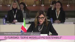 G7 TURISMO quotSERVE MODELLO PIÙ SOSTENIBILEquot [upl. by Bergstein395]