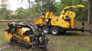 AX19 with CTX100 Action  Vermeer Tree Care Equipment [upl. by Krys745]