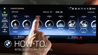 BMW Intelligent Climate Control  BMW HowTo [upl. by Obeded]