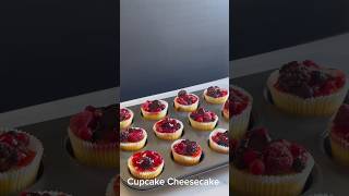 Orman Meyveli Cheesecake English recipe👇cheesecakerecipes cupcakes [upl. by Eiliah]