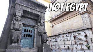 Lets look inside this Egyptian Mausoleum  Poggioreale Naples Part 2 🇮🇹 [upl. by Nyliahs705]