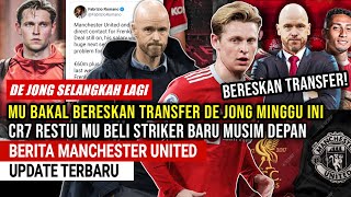 HERE WE GO🚨 MINGGU KEPUTUSAN DE JONG 👀TEN HAG KERJA KERAS DATANGKAN DE JONG 🔴 Berita MU [upl. by Elades]