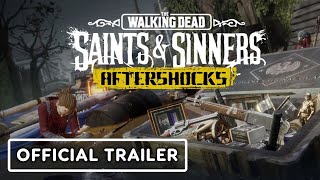 The Walking Dead Saints and Sinners Aftershocks  Official Announce Trailer [upl. by Leonardi]