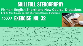 Pitman New Course English Shorthand Dictation [upl. by Aroc989]