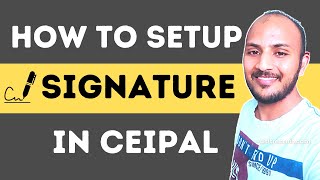 How to set up signature in CEIPAL for US Recruiters  Lesson  1  usitrecruit [upl. by Adlig604]