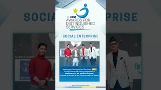 The HRM Awards for Distinguished Service  Social Enterprise socialenterprise Sustainability [upl. by Yerd]