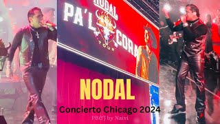 Nodal Concierto Chicago 2024 4K  más videos [upl. by Elagibba]