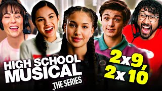 HIGH SCHOOL MUSICAL THE SERIES Season 2 Episode 9 amp 10 REACTION Olivia Rodrigo  HSMTMTS [upl. by Leunad]