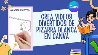 CREA VIDEOS DIVERTIDOS DE PIZARRA BLANCA EN CANVA [upl. by Chauncey864]