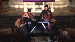 Attacca Quartet plays Tchaikovsky Andante Cantabile from String Quartet No 1 [upl. by Gass152]