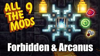 Forbidden amp Arcanus  Beginner Guide  All The Mods 9 [upl. by Nerra]