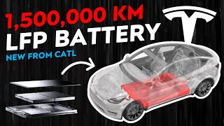 CATLs Ultra LONG LASTING LFP Battery  Future use in Tesla Model 3Y [upl. by Saunderson]