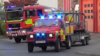 Todmorden’s Pump amp Wildfire Unit Turnout  West Yorkshire Fire amp Rescue Service [upl. by Loux601]