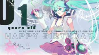 初音ミク誕生を祝って、ハジメテノオト歌ってみた 花たん✿ [upl. by Lybis]