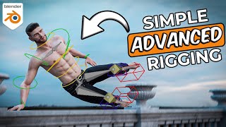 Simple Advanced Rigging in Blender  Tutorial [upl. by Inuat]