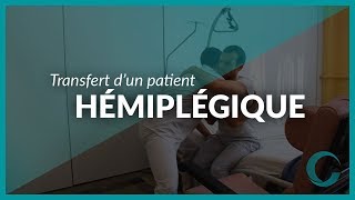 Transfert dun patient hémiplégique [upl. by Hutchins]