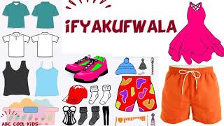 Bemba Lesson 2 🇿🇲 CLOTHES in Bemba Clothing Vocabulary ifyakufwala 👗 🥻 👚 👔 [upl. by Fredenburg]