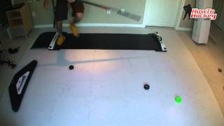 Hockey Slideboard Review and Drills  Powerslide [upl. by Africah]