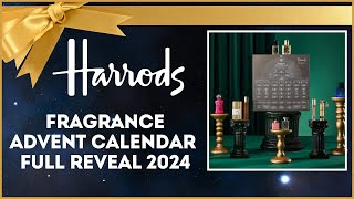 HARRODS FRAGRANCE ADVENT CALENDAR REVEAL 2024 [upl. by Akirdnwahs]