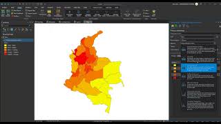 Mapa de población de un Departamento o Municipio en ArcGIS PRO [upl. by Razid503]