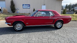 1968 Ford Mustang R Code 428 Cobra Jet Very Rare [upl. by Lunneta136]