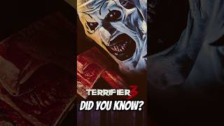 Did you know in TERRIFIER 3 🤔 Horror Movie Facts shorts [upl. by Hubing568]