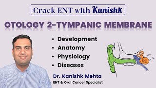 TYMPANIC MEMBRANE  ANATOMY OF EAR  ENT LECTURES  NEET PG  DR KANISHK MEHTA [upl. by Salazar]