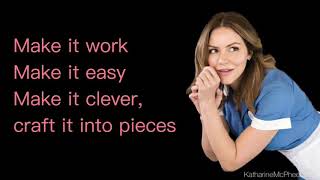 Katharine McPhee  What Baking Can Do From Waitress The Musical Lyrics [upl. by Eissahc]