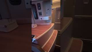 BRAND NEW Iberia Business Class Seat A350900 [upl. by Nyledam]