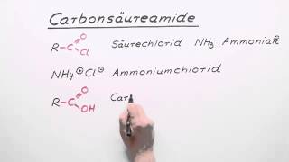 Carbonsäureamide  Chemie  Organische Chemie [upl. by Ennaeus]