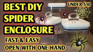 How to make your own Enclosure  Tarantula \ Spider [upl. by Dleifrag]