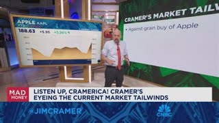 Jim Cramer is eyeing current market tailwinds [upl. by Brecher]