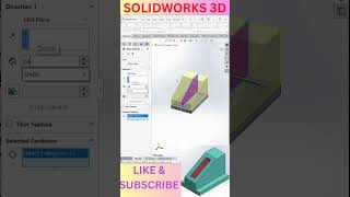 SOLIDWORKS 3D Modeling solidworks3d solidworkstutorial solidworks solidworksbeginnerstutorials [upl. by Eirellav]