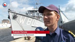 Zeekadetten Lemmer bezig met voorbereidingen voor berging [upl. by Arednaxela852]