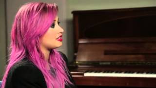 Demi Lovato talks about her Neon Lights Tour Australia and watches fan video on The Hot Hits [upl. by Leinto]