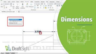 Edit Dimension to Rotate Dimension Text Using Command Window [upl. by Gladys]