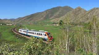 Mongolian Railway RA2 Railbus [upl. by Viguerie]