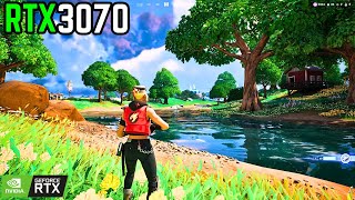 Fortnite Chapter 4 Season 4  RTX 3070  LowMax Graphics  Ray Tracing ON [upl. by Esiahc]