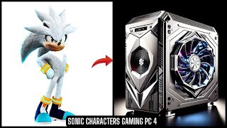 Sonic The Hedgehog All Characters as Gaming PC Part 4 [upl. by Riggs]