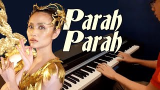 Ayda Jebat  Parah Parah Piano InstrumentalLirik [upl. by Jarlathus]