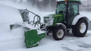 4066r front pto and front snow blower [upl. by Hollerman]