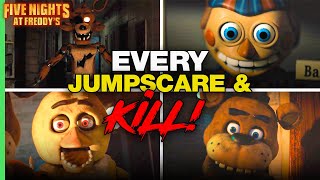 Every JUMPSCARE amp KILL in the Five Nights at Freddys Movie  RANKED FROM WORST TO BEST [upl. by Ataliah469]