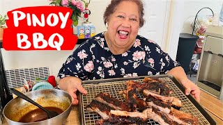 Filipino Style BBQ Pork Ribs Recipe  Home Cooking With Mama LuLu [upl. by Nniw692]